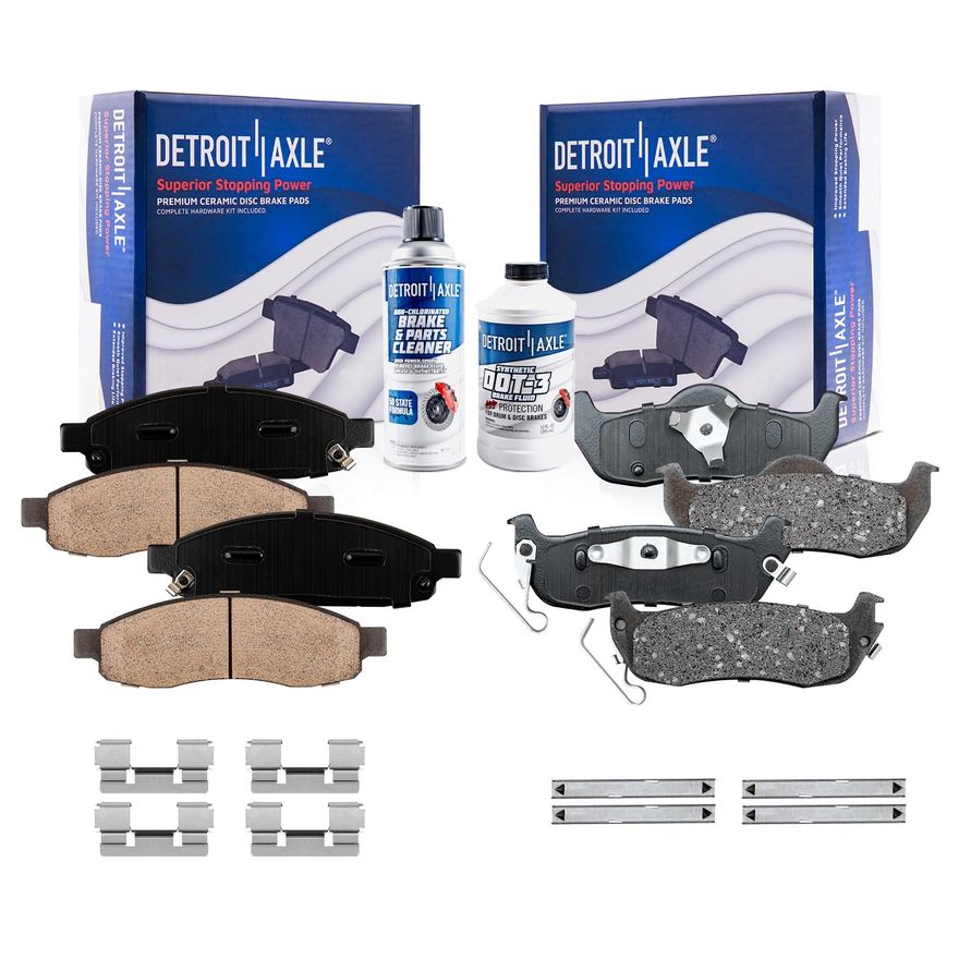 Main Image - Front Rear Ceramic Brake Pads