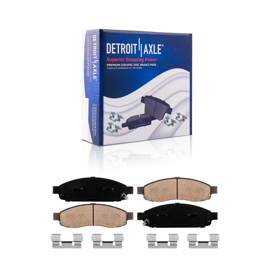 Front Ceramic Brake Pad - P-1015 x2