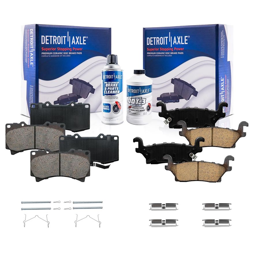 Main Image - Front Rear Ceramic Brake Pads