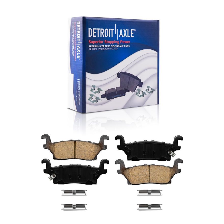 Rear Ceramic Brake Pad - P-1120 x2