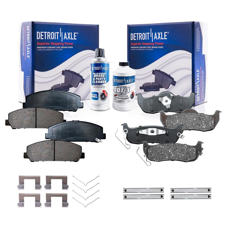 Main Image - Front Rear Ceramic Brake Pads