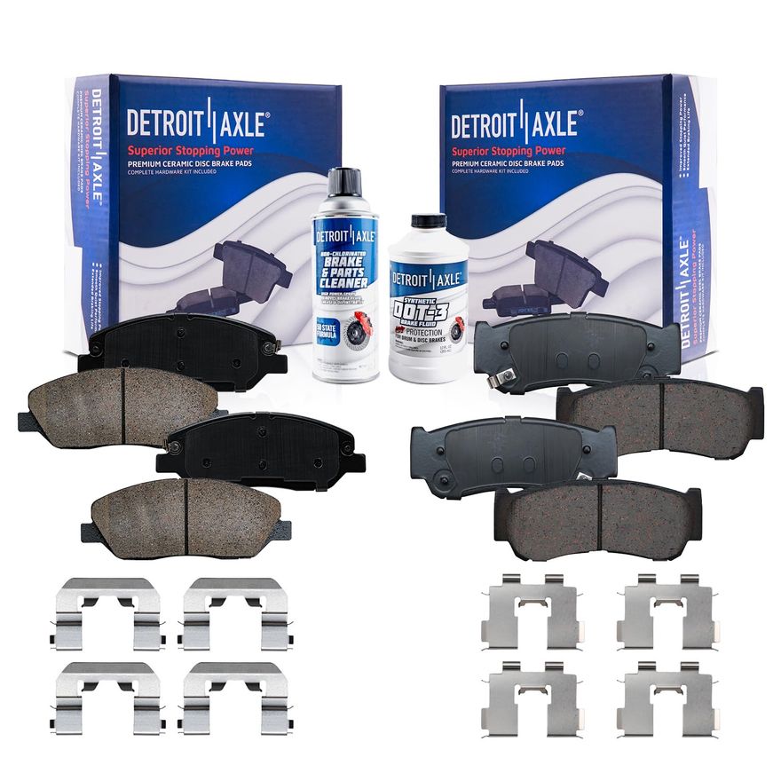 Main Image - Front Rear Ceramic Brake Pads