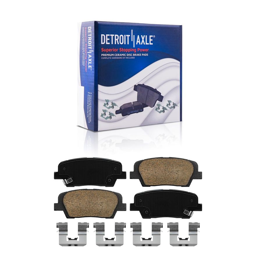 Rear Ceramic Brake Pad - P-1816 x2