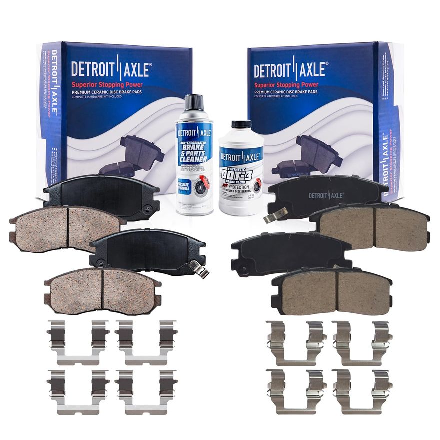 Main Image - Front Rear Ceramic Brake Pads