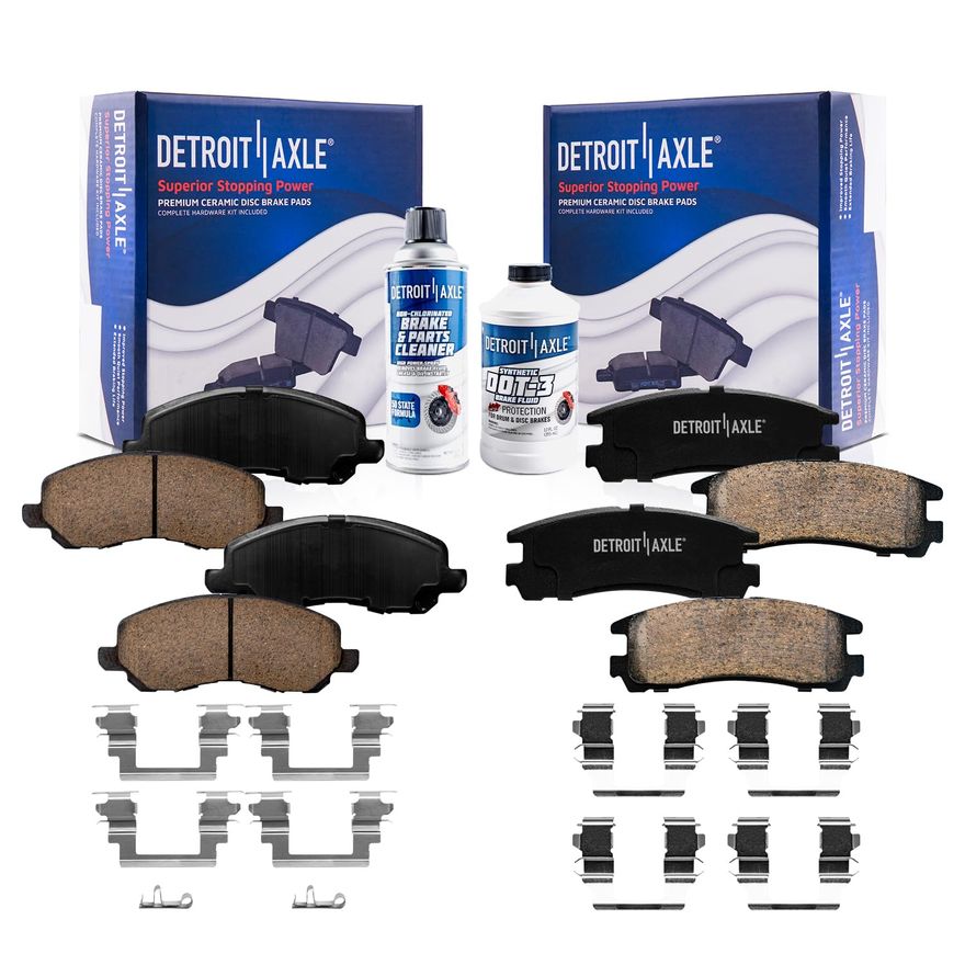 Main Image - Front & Rear Ceramic Brake Pads