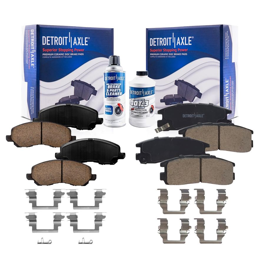 Main Image - Front & Rear Ceramic Brake Pads