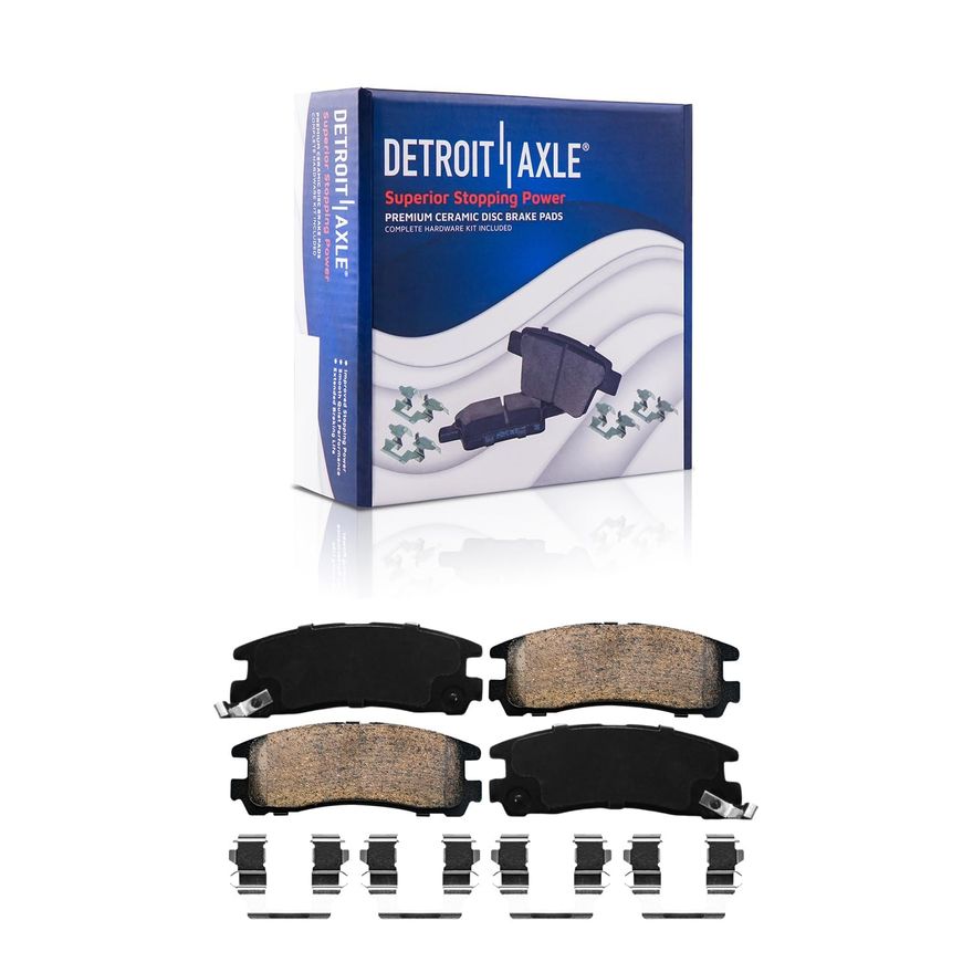 Rear Ceramic Brake Pad - P-383 x2