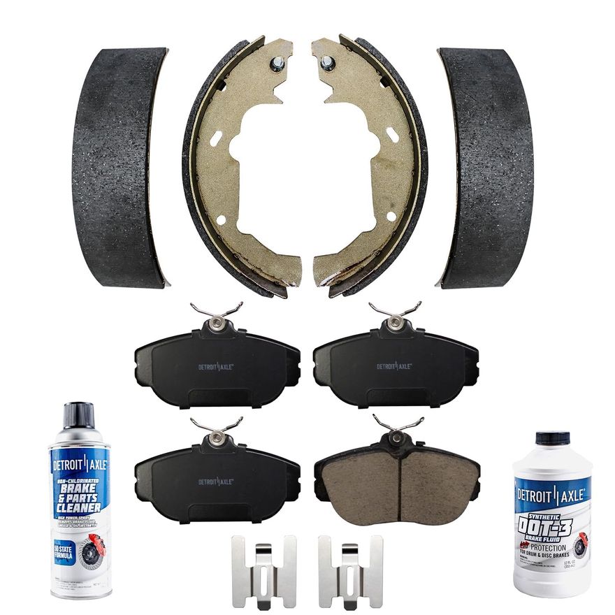 Main Image - Front Brake Pads Rear Shoes