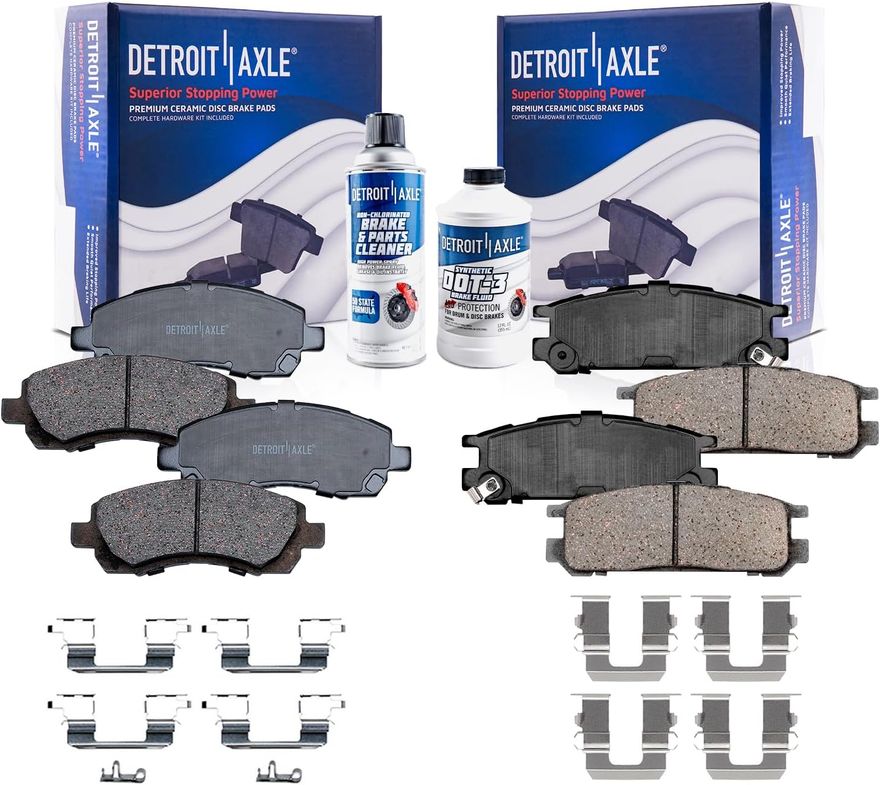 Main Image - Front Rear Ceramic Brake Pads