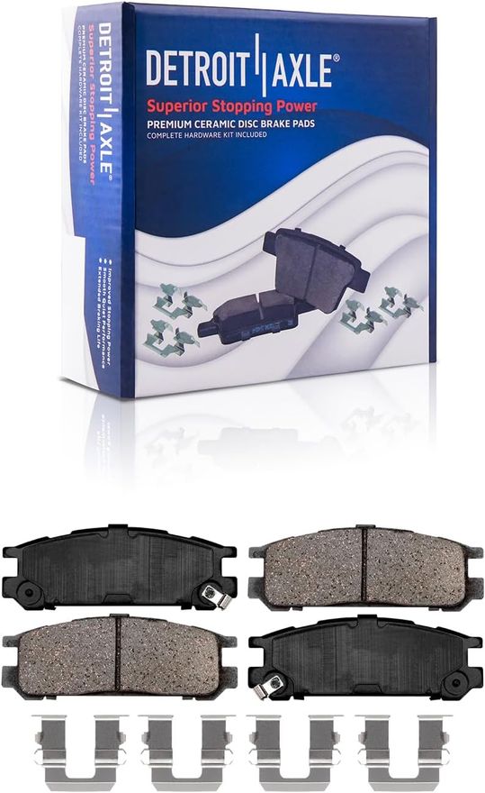 Rear Ceramic Brake Pad - P-471 x2