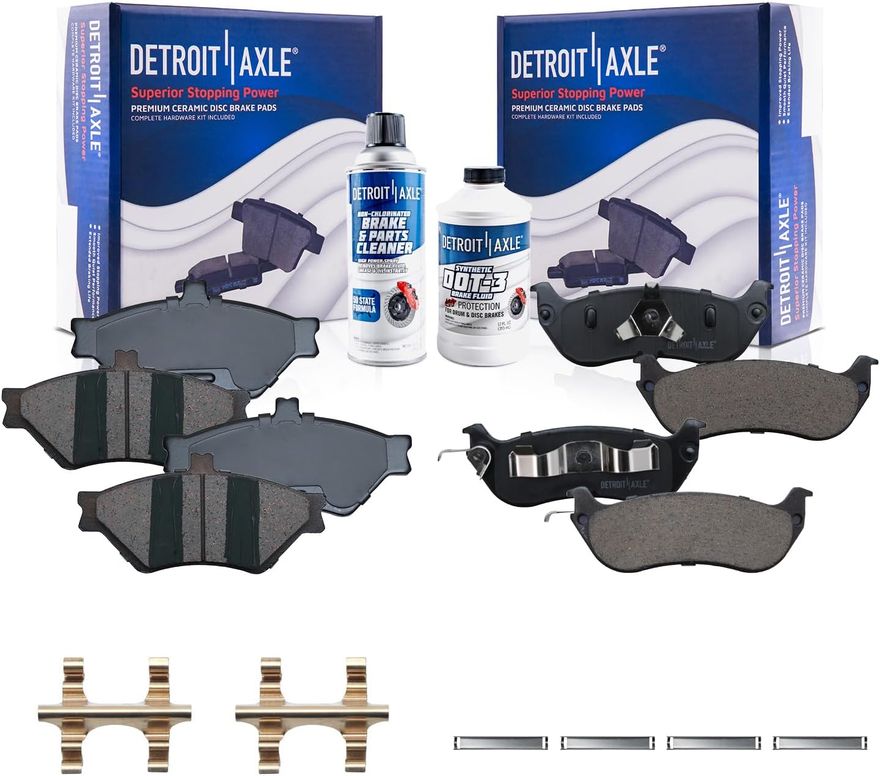 Main Image - Front Rear Ceramic Brake Pads