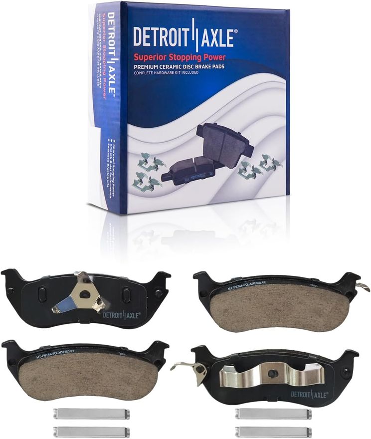 Rear Ceramic Brake Pad - P-674 x2