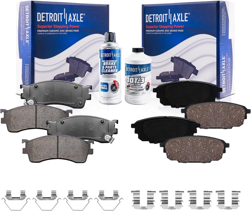 Main Image - Front Rear Ceramic Brake Pads