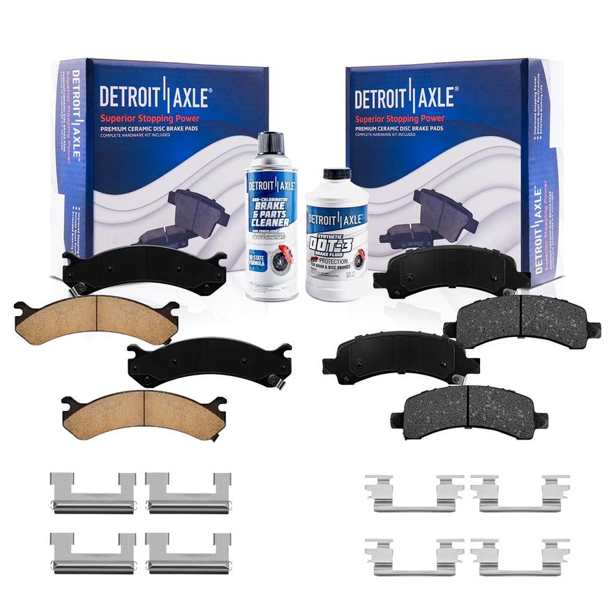 Main Image - Front Rear Ceramic Brake Pads