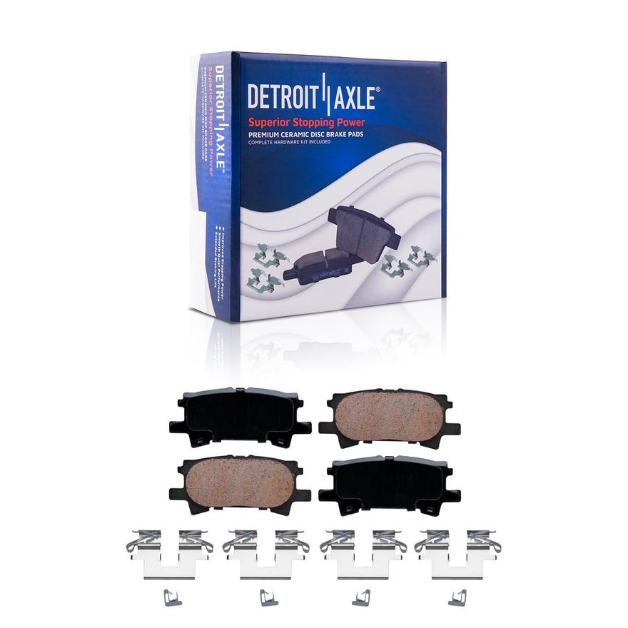 Rear Ceramic Brake Pad - P-996 x2