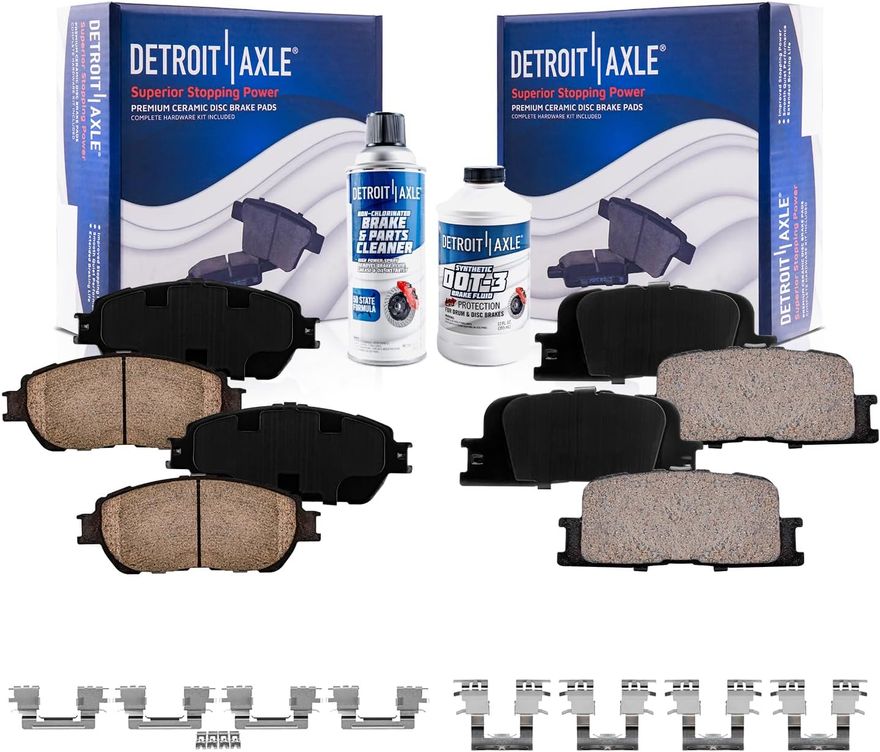 Main Image - Front Rear Ceramic Brake Pads