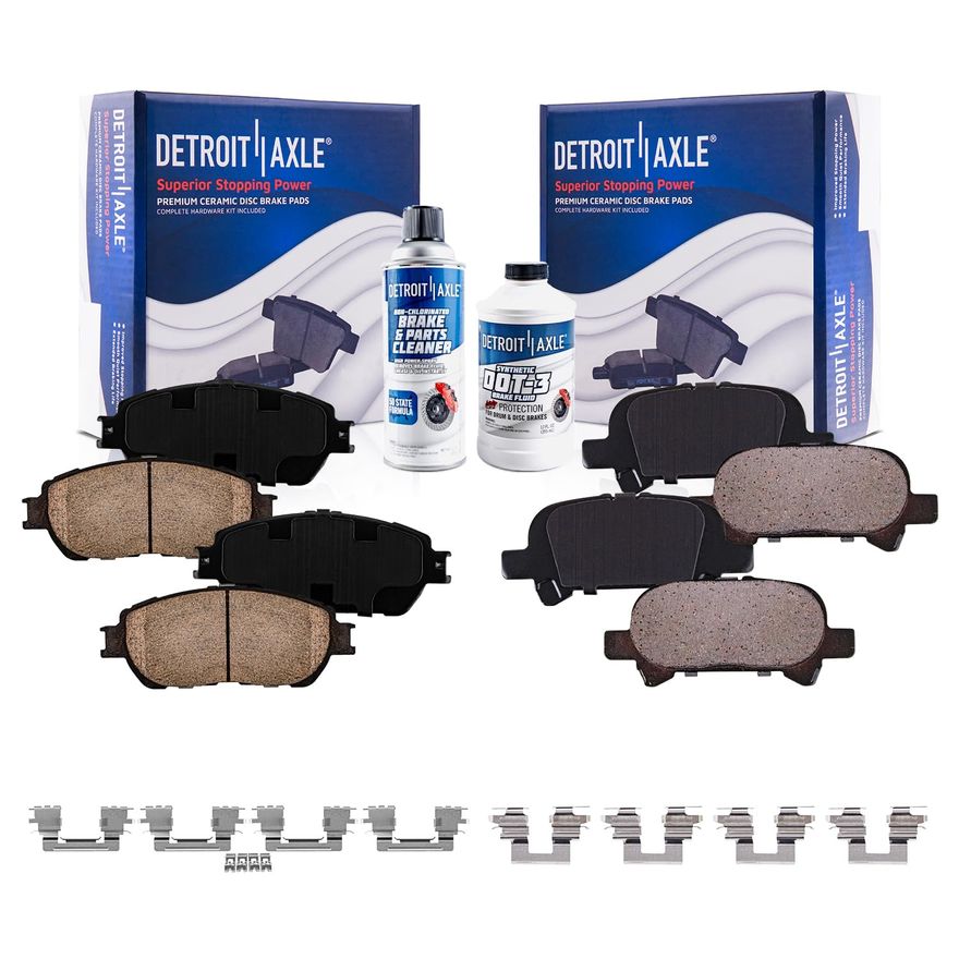 Main Image - Front Rear Ceramic Brake Pads