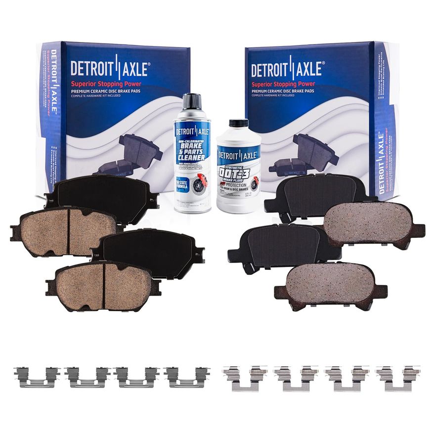 Main Image - Front Rear Ceramic Brake Pads