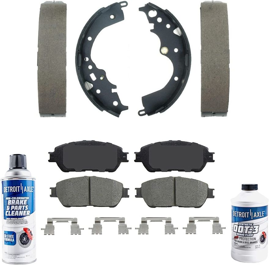 Main Image - Front & Rear Ceramic Brake Pads