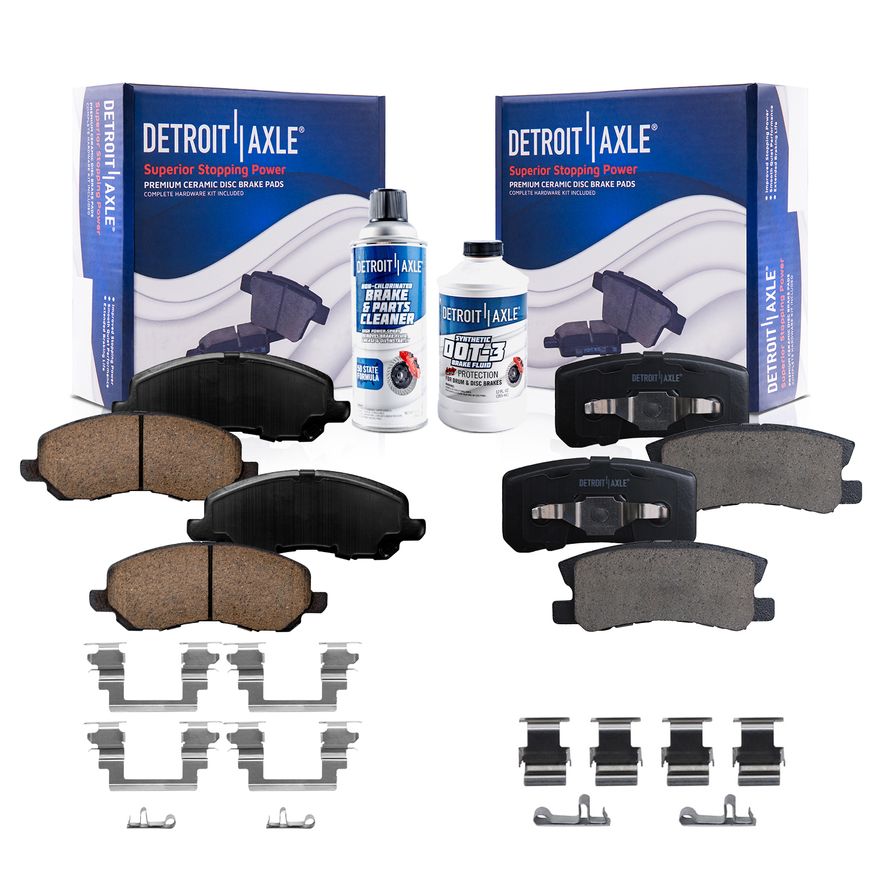 Main Image - Front Rear Ceramic Brake Pads