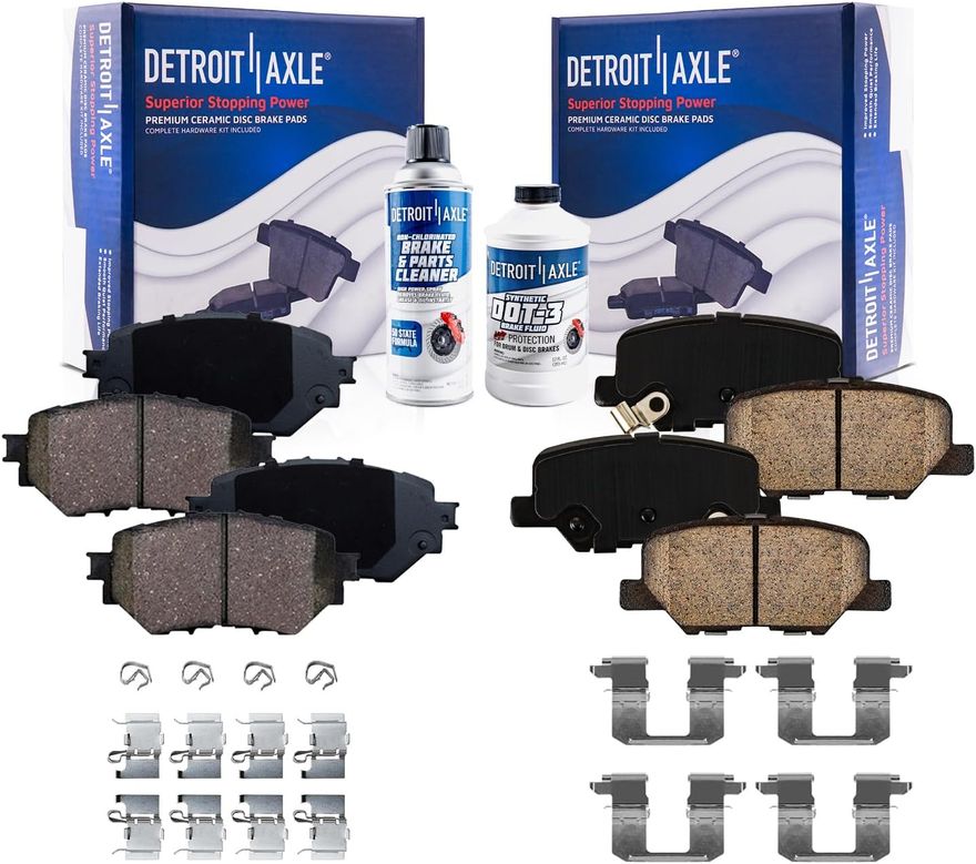 Main Image - Front Rear Ceramic Brake Pads