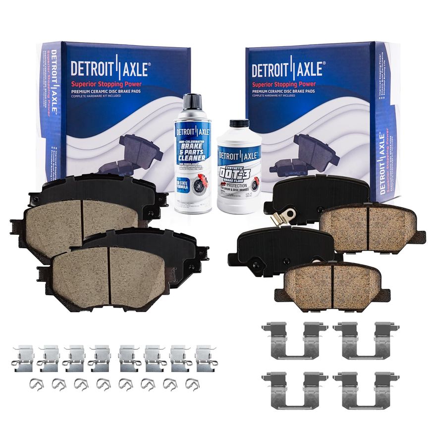 Main Image - Front Rear Ceramic Brake Pads