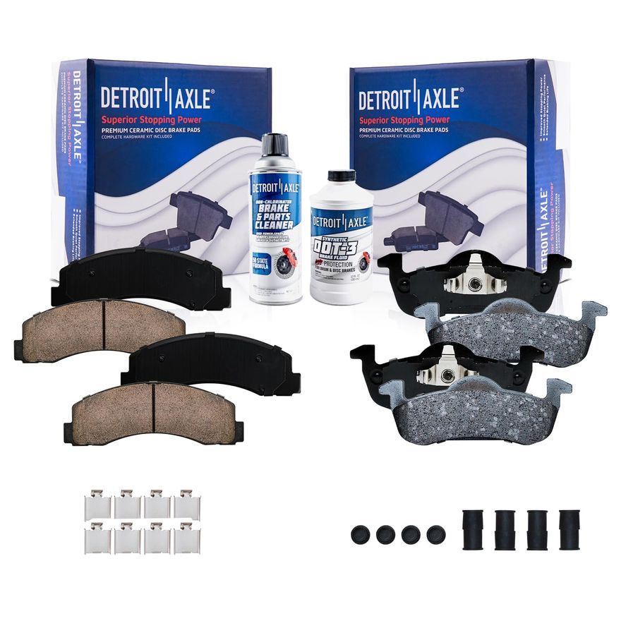 Main Image - Front & Rear Ceramic Brake Pads