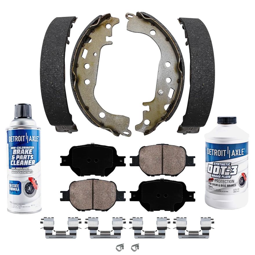 Main Image - Front Brake Pads Rear Shoes