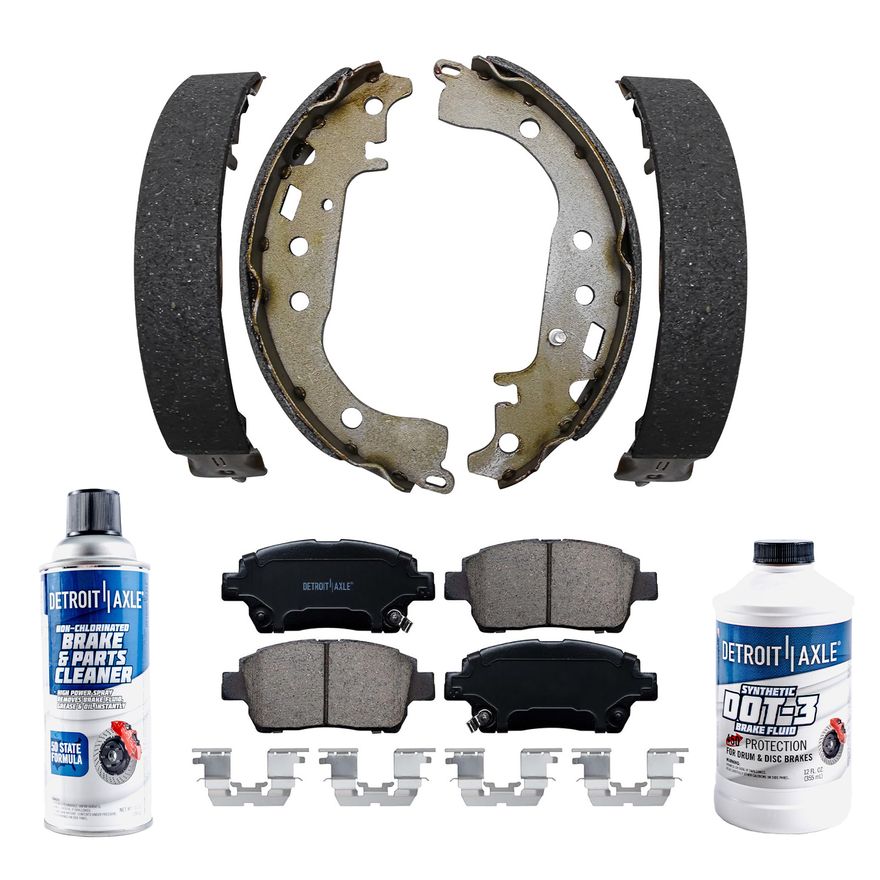 Main Image - Front Brake Pads Rear Shoes