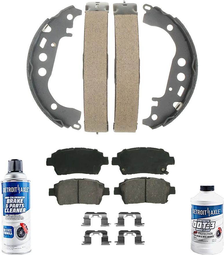 Main Image - Front Brake Pads Rear Shoes