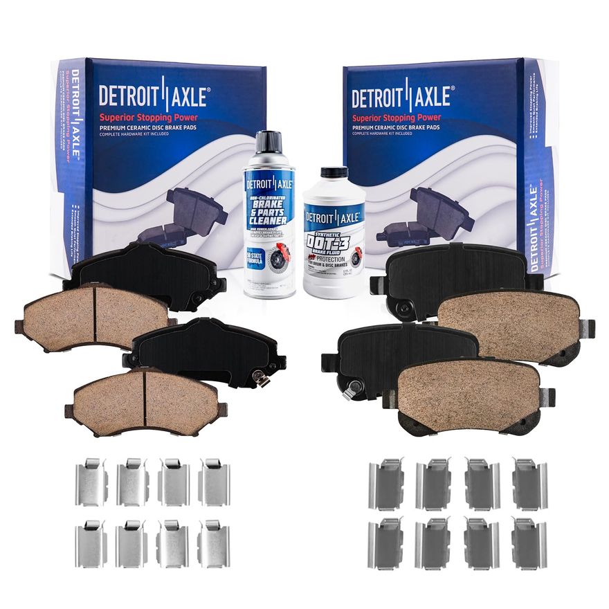 Main Image - Front Rear Ceramic Brake Pads