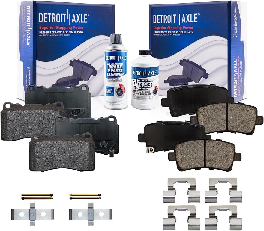 Main Image - Front Rear Ceramic Brake Pads