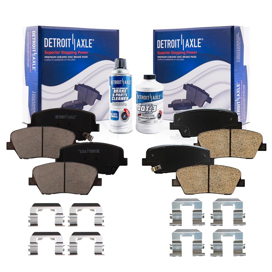 Main Image - Front Rear Ceramic Brake Pads