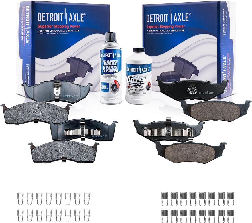 Main Image - Front Rear Ceramic Brake Pads