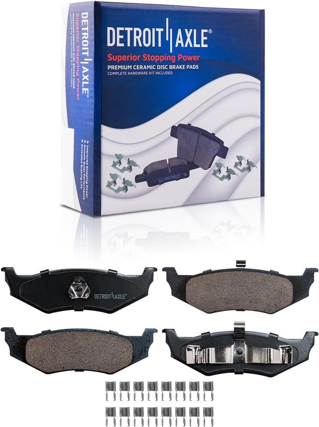 Rear Ceramic Brake Pad - P-658 x2