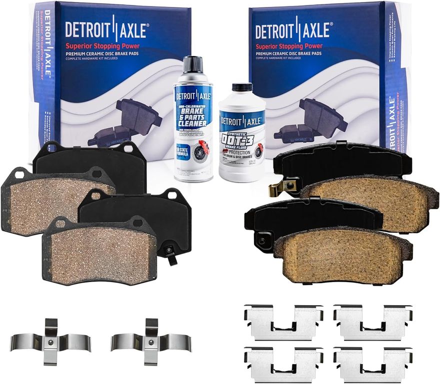 Main Image - Front Rear Ceramic Brake Pads