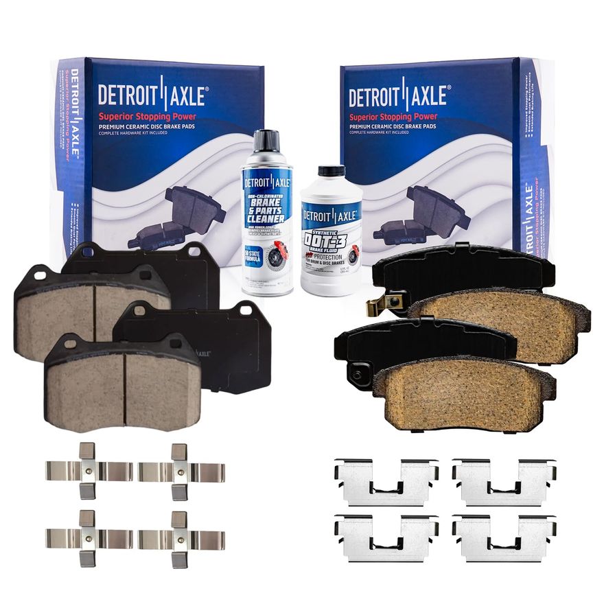 Main Image - Front Rear Ceramic Brake Pads