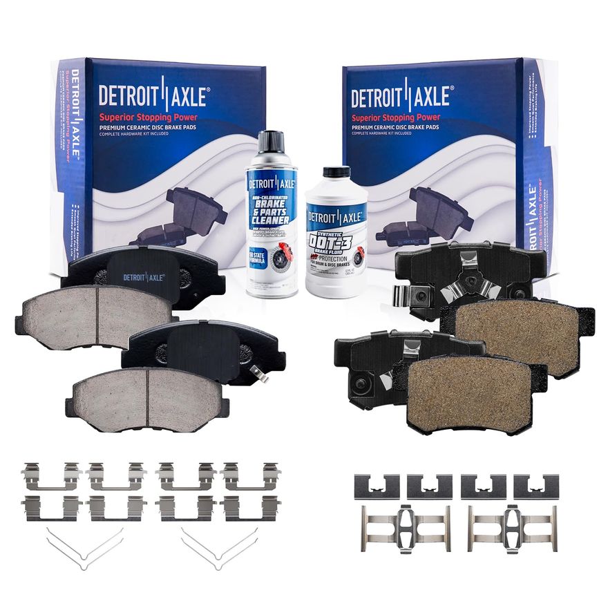 Main Image - Front & Rear Ceramic Brake Pads