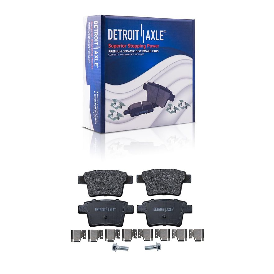 Rear Ceramic Brake Pad - P-1071 x2