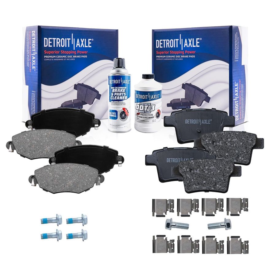 Main Image - Front & Rear Ceramic Brake Pads