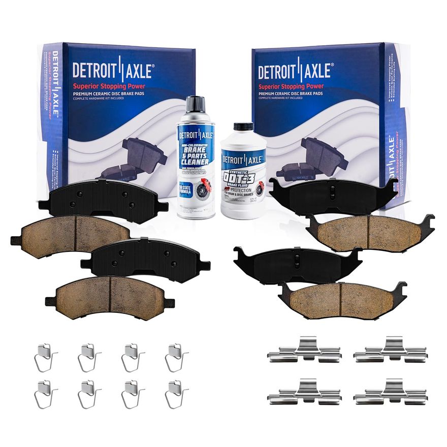 Main Image - Front Rear Ceramic Brake Pads