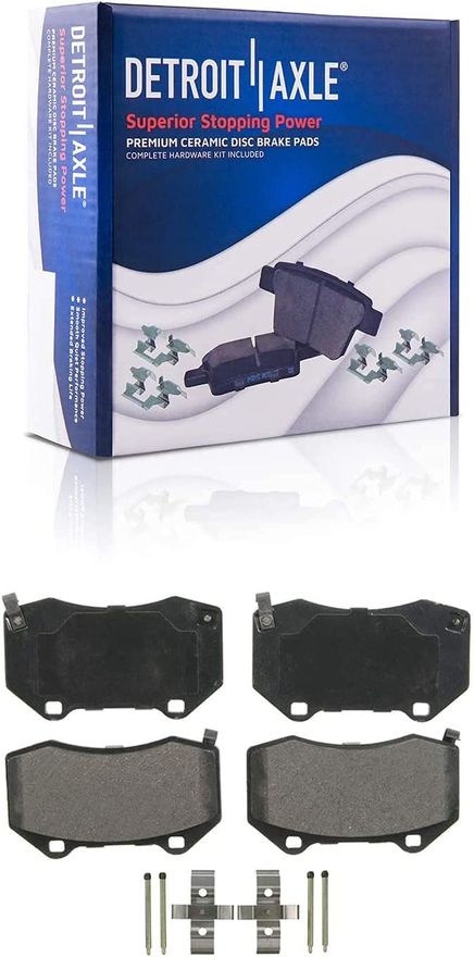 Front Ceramic Brake Pads - P-1379 x2