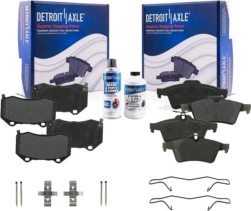 Main Image - Front Rear Ceramic Brake Pads