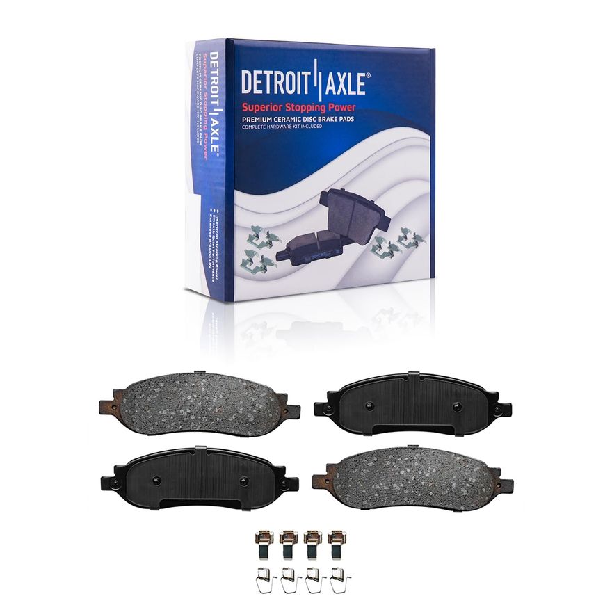 Rear Ceramic Brake Pad - P-1068 x2