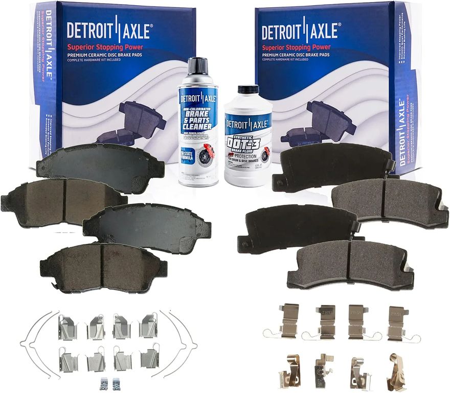 Main Image - Front & Rear Ceramic Brake Pads