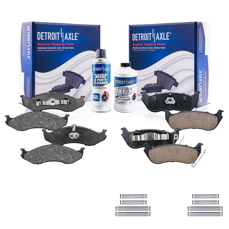 Main Image - Front Rear Ceramic Brake Pads
