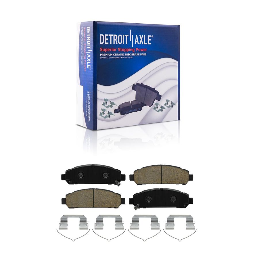 Front Ceramic Brake Pad - P-1401 x2