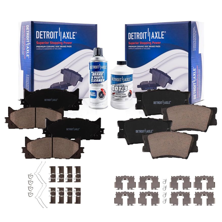 Main Image - Front Rear Ceramic Brake Pads