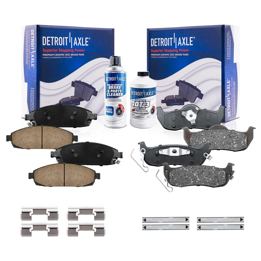 Main Image - Front Rear Ceramic Brake Pads