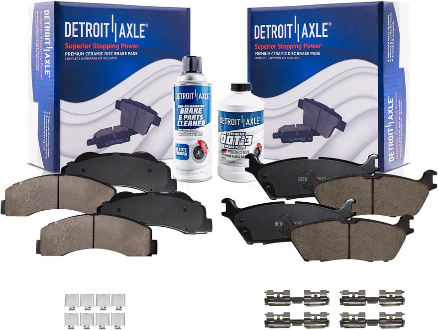 Main Image - Front Rear Brake Pads Kit